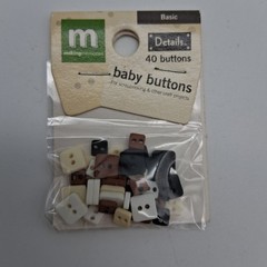 Fun Crafter’s Lot Buttons Confetti More 8 unopened Packs See Photos