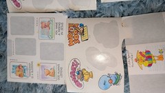 Vintage Stickers Thank You, Love, Thinking Of You, Writing Letters Lot Partial