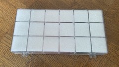 3 Birds Design Faceted Gems Goodie Box Over 750 Pcs Estate Collection