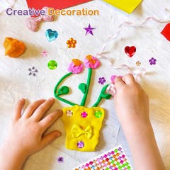 880Pcs Gem Stickers Rhinestones Crafts – Self Adhesive Jewels Stickers, Acrylic