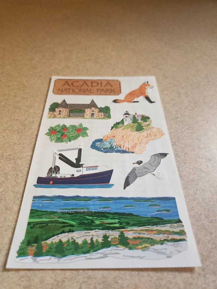 Mrs. Grossman’s~Acadia National Park~Stickers for scrapbooking/crafts