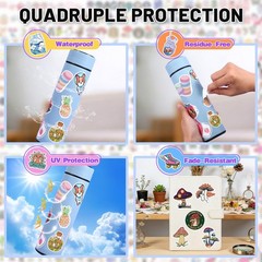 Arme 600 PCS Stickers Pack,Cute Colorful Waterproof Stickers,Vinyl Art Stickers.