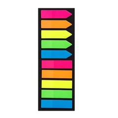 100/120Pieces Colored PET Label Repositionable Adhesive Notes Page Markers