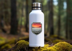 Death Valley National Park Sticker Souvenir Travel Decal for Water Bottle Laptop