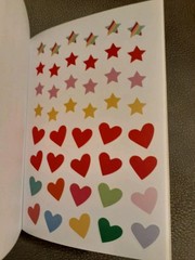Color Me Courtney Sticker Book 16 Pages Of Stickers New!
