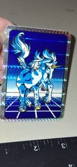 Vintage Stickers UNICORN Blues White Prism Vending Machine
