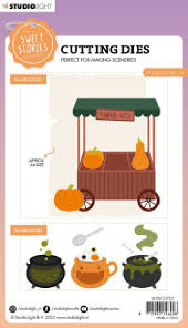 STUDIO LIGHT – METAL CUTTING DIES – PUMPKIN PATCH