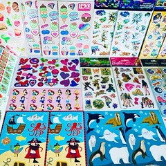 269+ STICKERS Star Heart Animal Rainbow Smiley Face Bird Water Sea Life