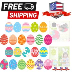 Easter Magnetic Stickers, 22pcs Easter Eggs Car Magnets Decorations Accessori…