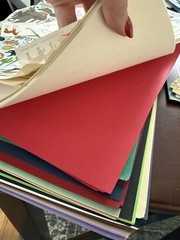 Huge Lot of Scrapbooking Art Supplies Mixed Lot Stickers Tools Paper & More