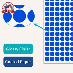 2340 PCS Colored Dot Stickers 1/2″ Color Round Circle Stickers Colored Coding La