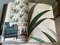 ANTONINA VELLA ART DECO WALLPAPER SAMPLE BOOK/ PAPER CRAFTS