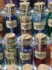 ART-C Momenta Mixed Media Wire Beads Glitter Fibers Leather 48 Vials 24 Spools
