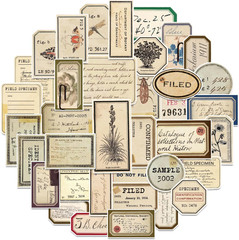 140 Pcs Vintage Aesthetic Stickers for Adults, Junk Journal Supplies for Scrapbo