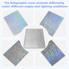 Large Reusable Sticker Book Collecting Album 8.5×11 Inch Sticker Storage Coll…