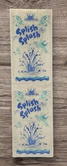 Frances Meyer Sticker Splashes Splish Splash Water Pool Scrapbooking NEW