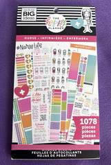 Happy Planner Stickers Nurse 1078 Pieces NEW Me & My Big Ideas