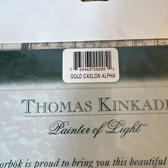 4 Packages Thomas Kincade Gold Caslon Alphabet Painter Of Light Sticker Sheets
