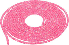 5 Yard 6Mm 0.24 Inch Glitter Sequins Rope Sequins Rhinestone Tube Cord for DIY W