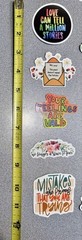 Motivational Inspirational Good Vibes Religious Stickers Lot Of 29