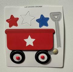 Bella Blvd-BELLA Pops-No Original Packaging- Ice Cream Truck, Globe, 4th of July