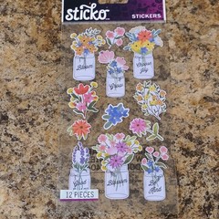 Sticko Scrapbooking Stickers Theme Packs, Mixed Themes Assorted, Multicolor