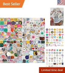 Assorted 220Pcs Christian Stickers – Ideal for Journaling and Scrapbooking