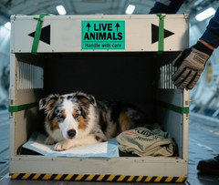 Remarkable Live Animals Please Handle with Care Stickers,2 X 3 Inch Fluorescent