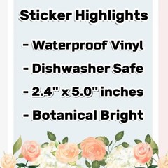 Jellyfish Sticker – Waterproof Vinyl Ocean & Sea Life Decal – Laptops & Crafts