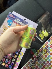 Vtg Sticker Lot Littlest Pet Shop/ Handprints/Butterfly/ Frogs