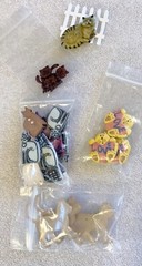 4 Diff Sets Deco Cat Embellishments- Resin- Wood-Assorted Brands -You Choose