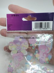 GLITTER FAIRY STICKERS BY STICKO – RETIRED SCRAPBOOKING STICKER