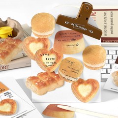 Memo Paper 30pcs Baked Bread Theme Diy Collage Decorative Scrapbooking Material