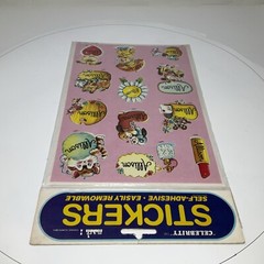 ALLISON – Vintage 80s Celebrity Stickers Self-Adhesive/Removable by Mark I