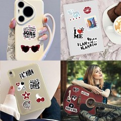 Creative 100 Pcs Aesthetic Stickers – Fantasy Vinyl Decals for Self-Expression