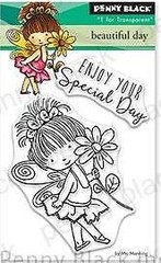New Penny Black Rubber Stamp BEAUTIFUL DAY Enjoy your special day free USA ship