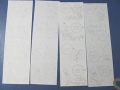 Vintage Mrs Grossmans Stickers Pastel Multi Color Hearts Small & Music Notes