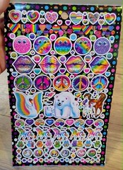 Lisa Frank Sticker Book 5 Sticker Sheets 600 Stickers Bendon New Booklet