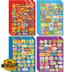 Eersida 750 Pcs Scented Smelly Reward Stickers for Kids Classroom, Motivation…