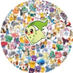 200Pcs Cute Pikachu Pokemon Stickers Kawaii Laptop Phone Stickers Kid Gift