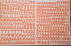 Creative Memories ABC/123 BOLD-SASSY-CLASSY-HEADLINE, MONOGRAMS- NEW!