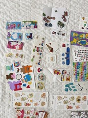 Huge Lot Of Various Vintage Scrapbooking Stickers Various Name Brands