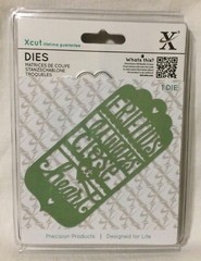 New Do Crafts XCut Metal Die – Friends Always Close At Heart – 1 Pcs.