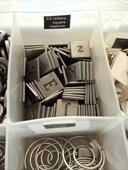LOT Scrapbook Journal Accents Metal Crafts Jewelry Snaps Hangers Charms