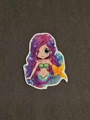 Kawaii Mermaid Sticker’s. 5 Pack
