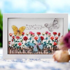 20Pcs Flowers Fence Wall PET Stickers Journal Planner DIY Scrapbooking Sticker