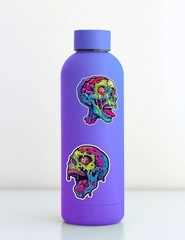 Gross Zombie Head Die Cut Vinyl Stickers Scrapbooking Laptop Waterbottle