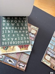 7 Gypsies Architextures Ephemera Collage Mixed Media Lot 3 Stash Paque Stickers