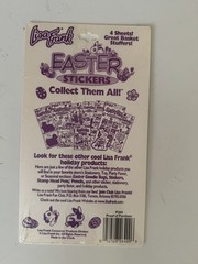 4 Packs of NEW! Vintage Lisa Frank Easter Stickers Set . Rare!