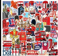 10pcs Great Britain-London Stickers- Scrapbooking, Journaling, Crafts-